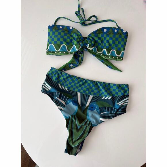 FARM Rio Other - Farm Rio high waist swimsuit- size M